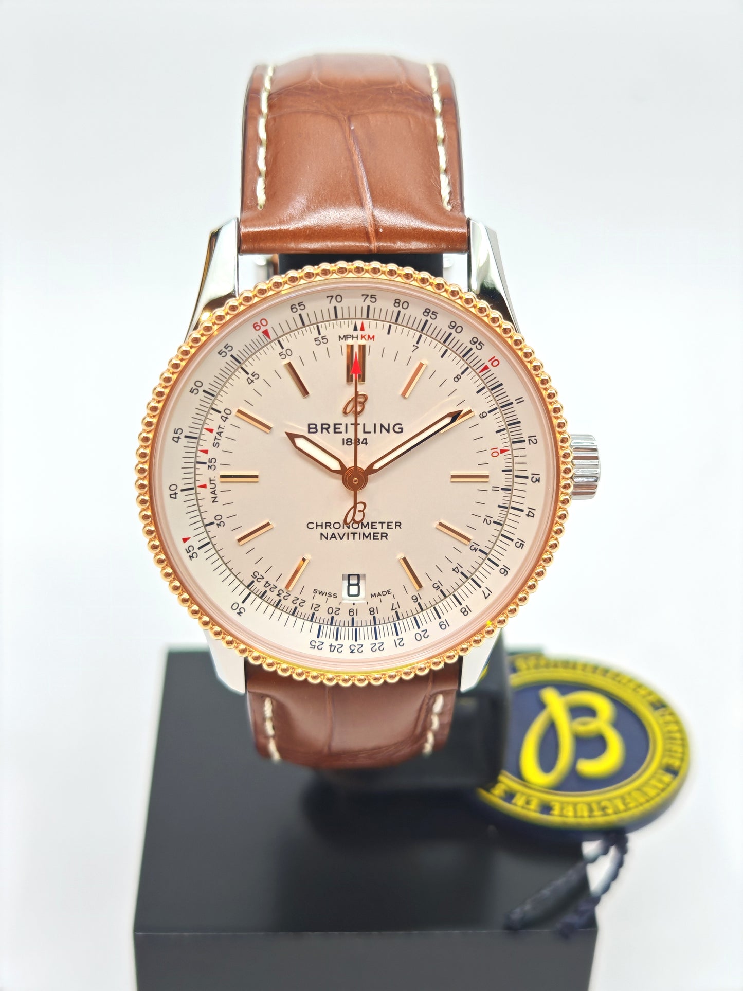 New Old Stock Breitling Navitimer 38