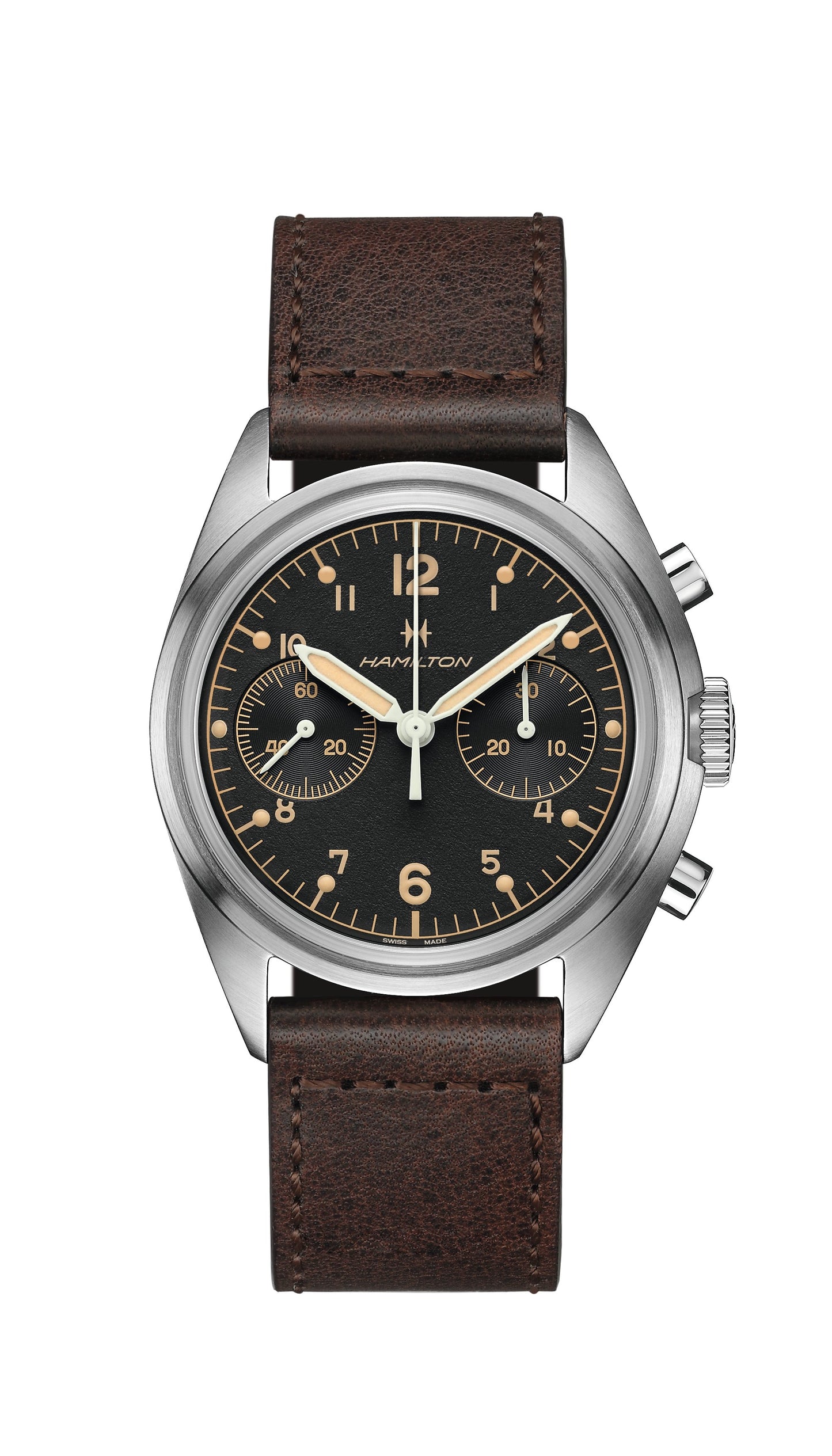 Hamilton Khaki Aviation Pilot Pioneer Mechanical Chrono