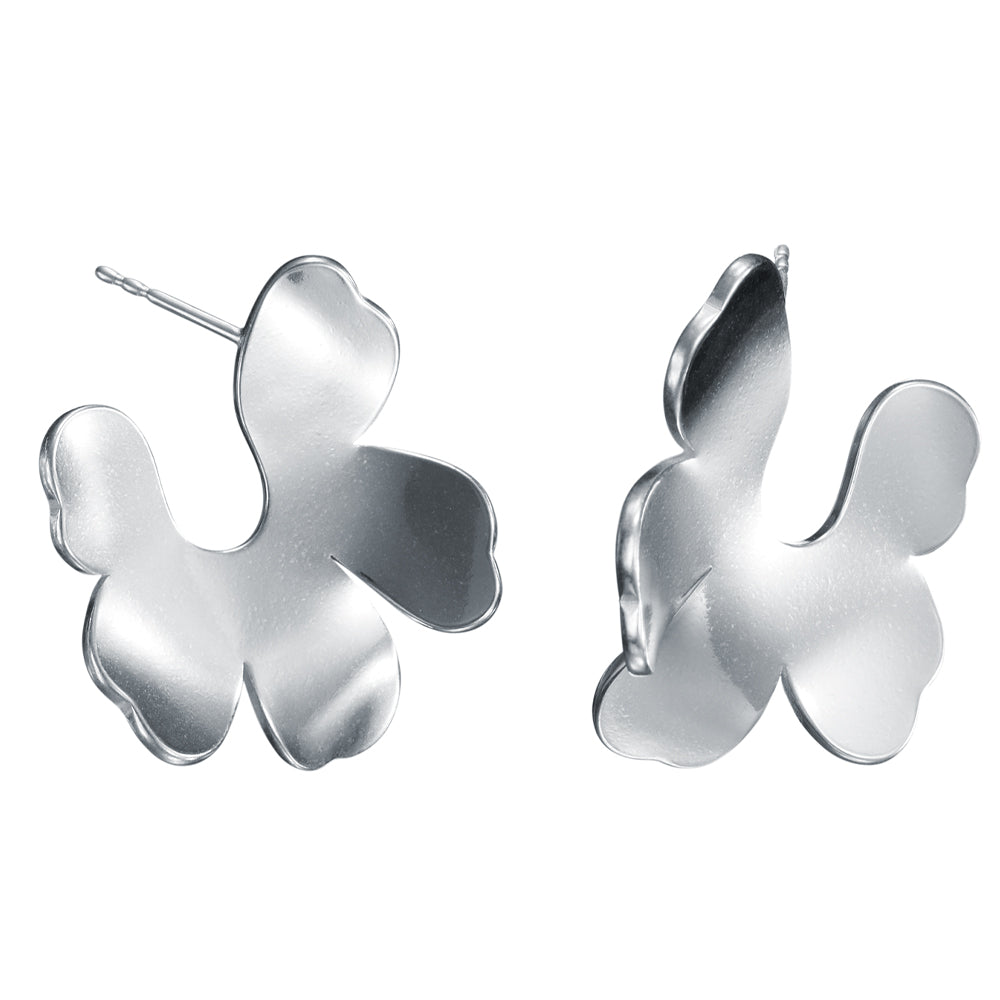 Kalevala x Marimekko Unikko-korvakorut pienet hopea