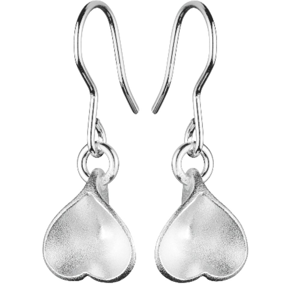 Kalevala Made in Helsinki Eira -koukkukorvakorut hopea