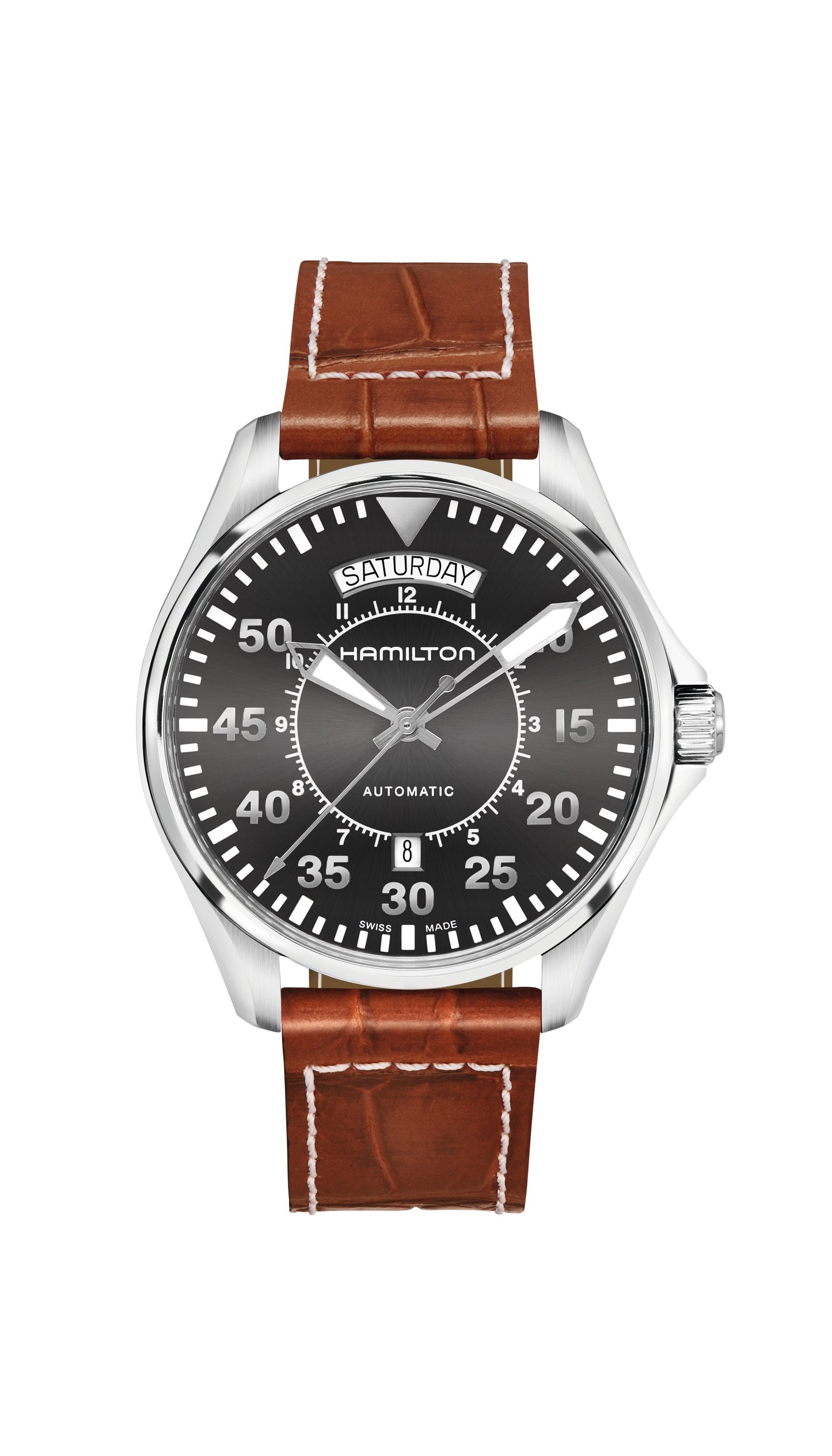 Hamilton Khaki Aviation Pilot Day Date Auto