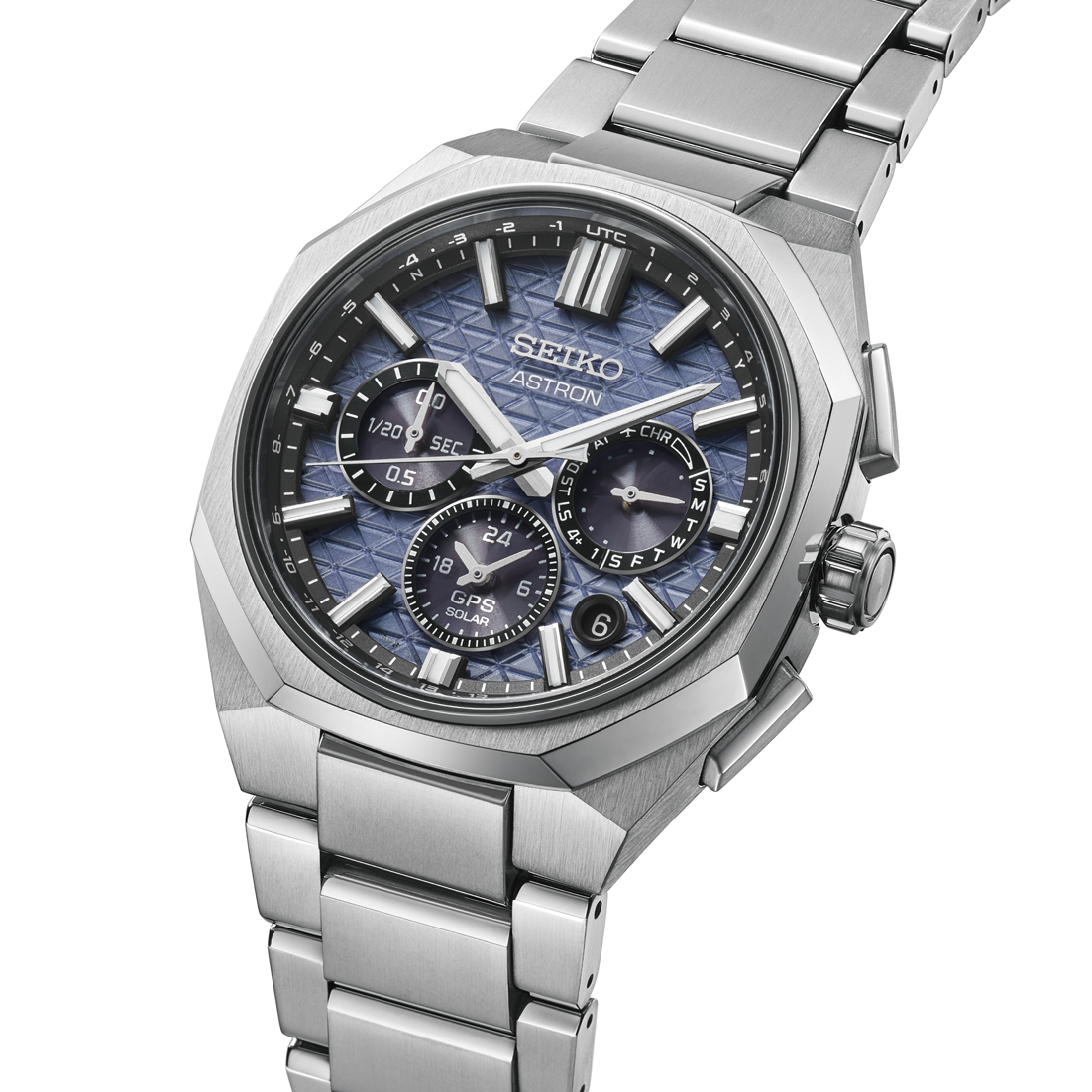 Seiko Astron GPS Solar Dual-Time Chronograph HAB001J1