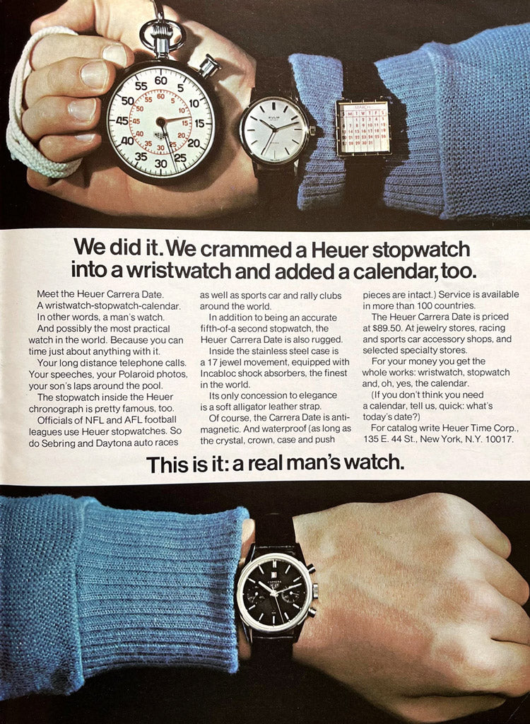 Pre-Owned Heuer Carrera Dato 12