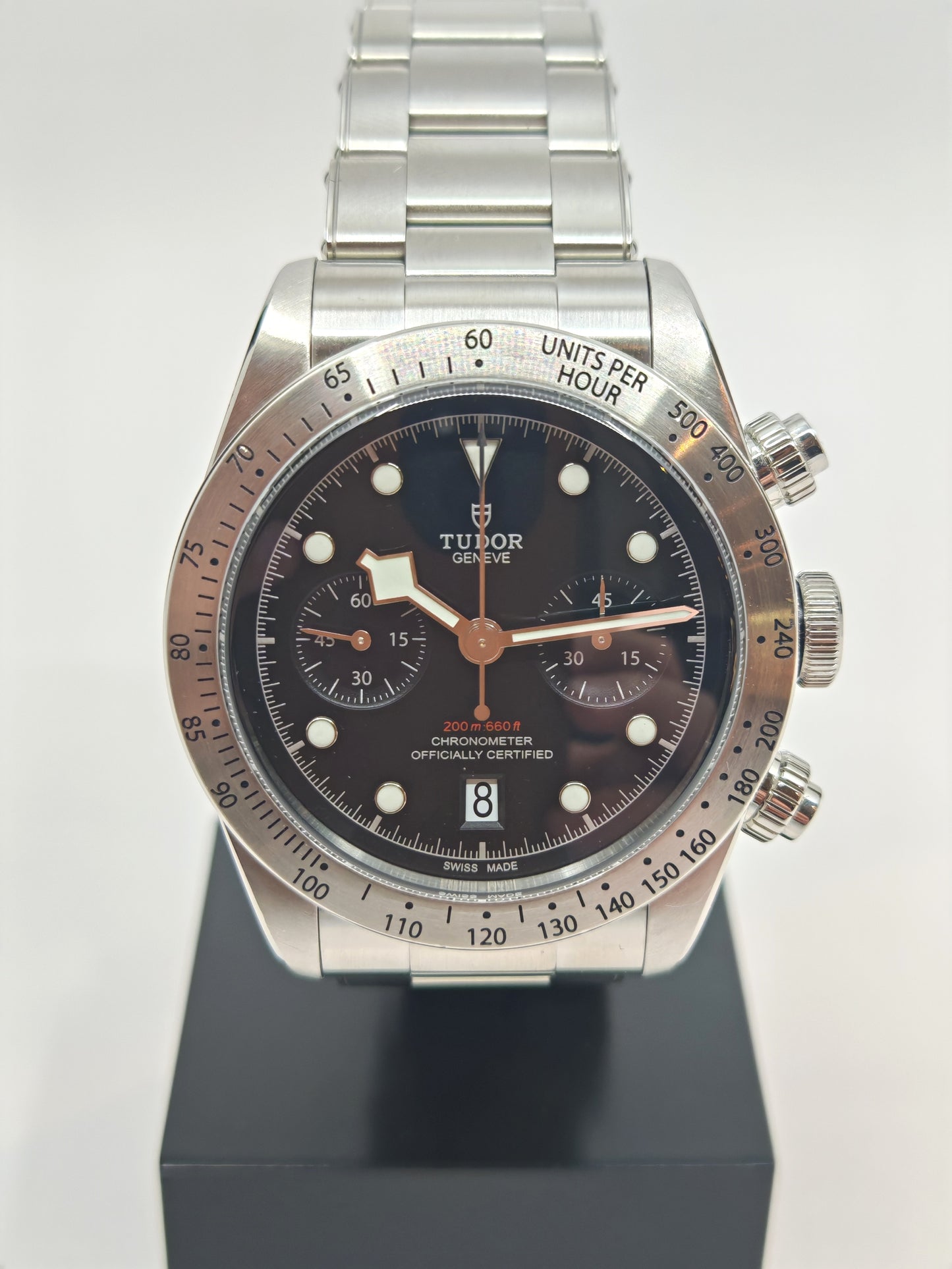 Pre-Owned Tudor Heritage Black Bay Chronograph