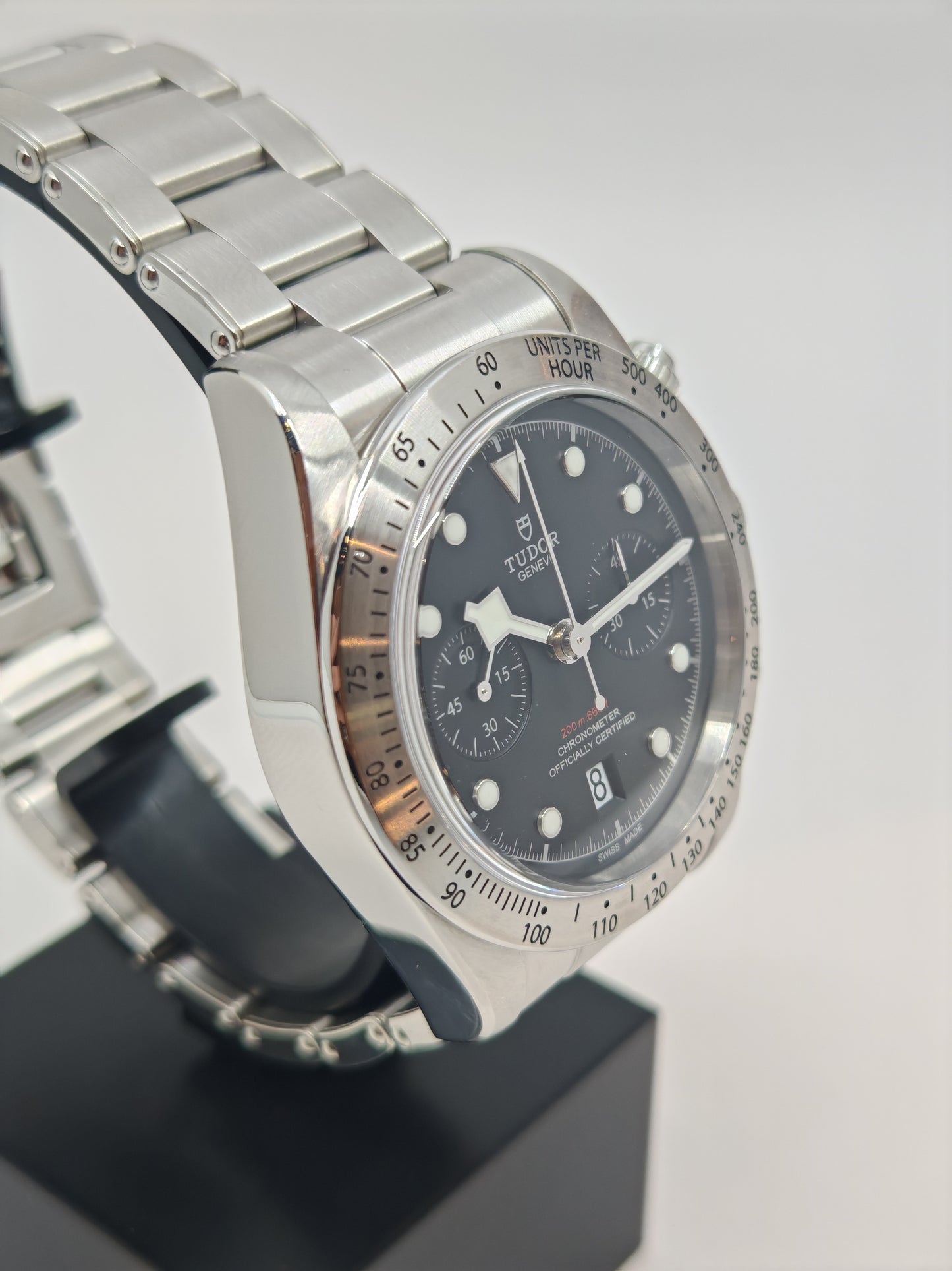 Pre-Owned Tudor Heritage Black Bay Chronograph