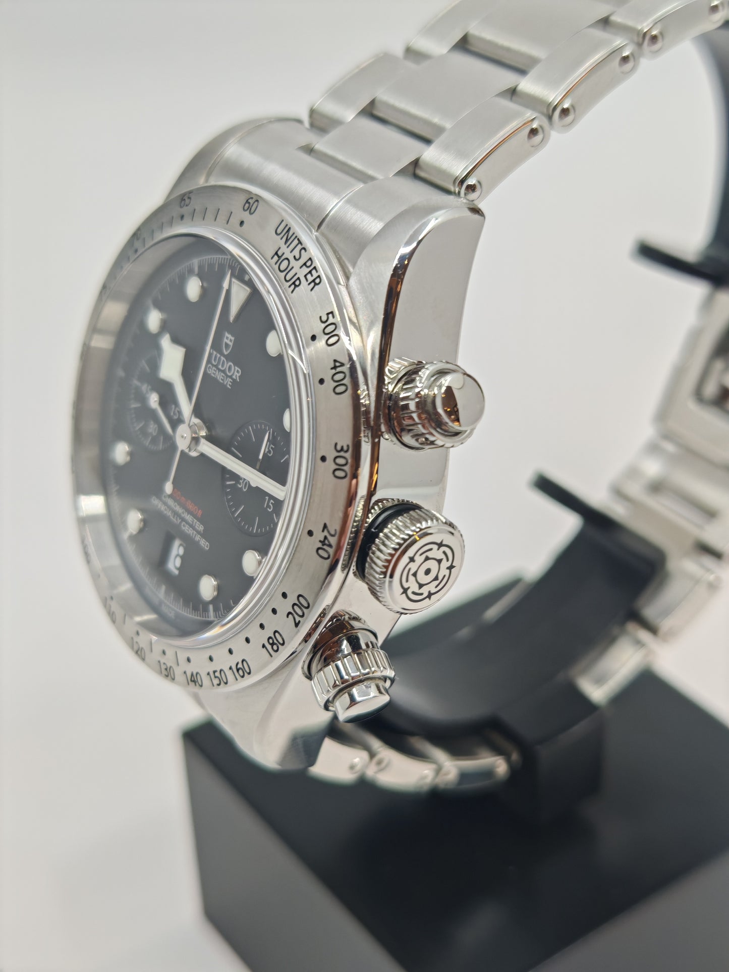 Pre-Owned Tudor Heritage Black Bay Chronograph