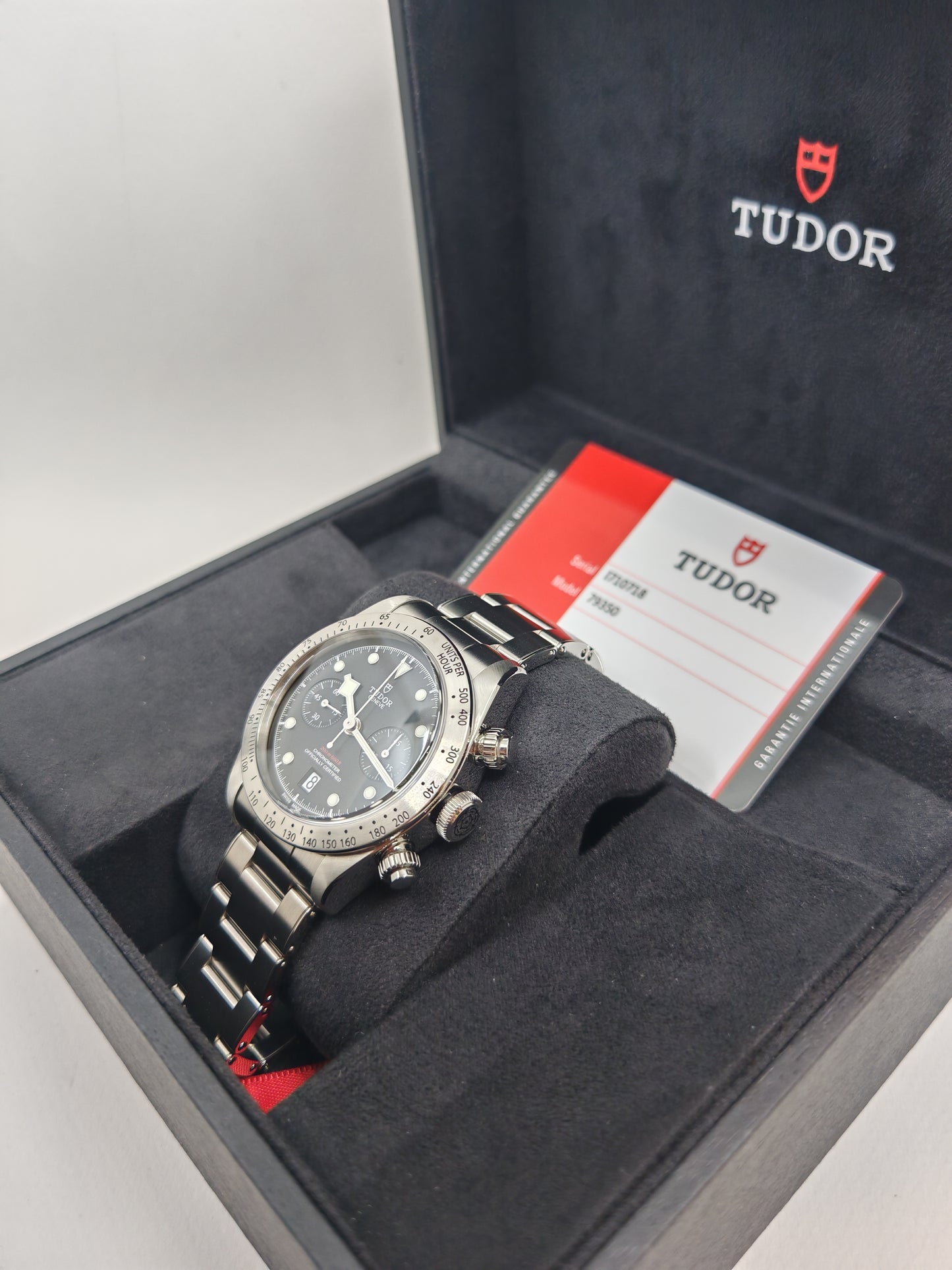 Pre-Owned Tudor Heritage Black Bay Chronograph