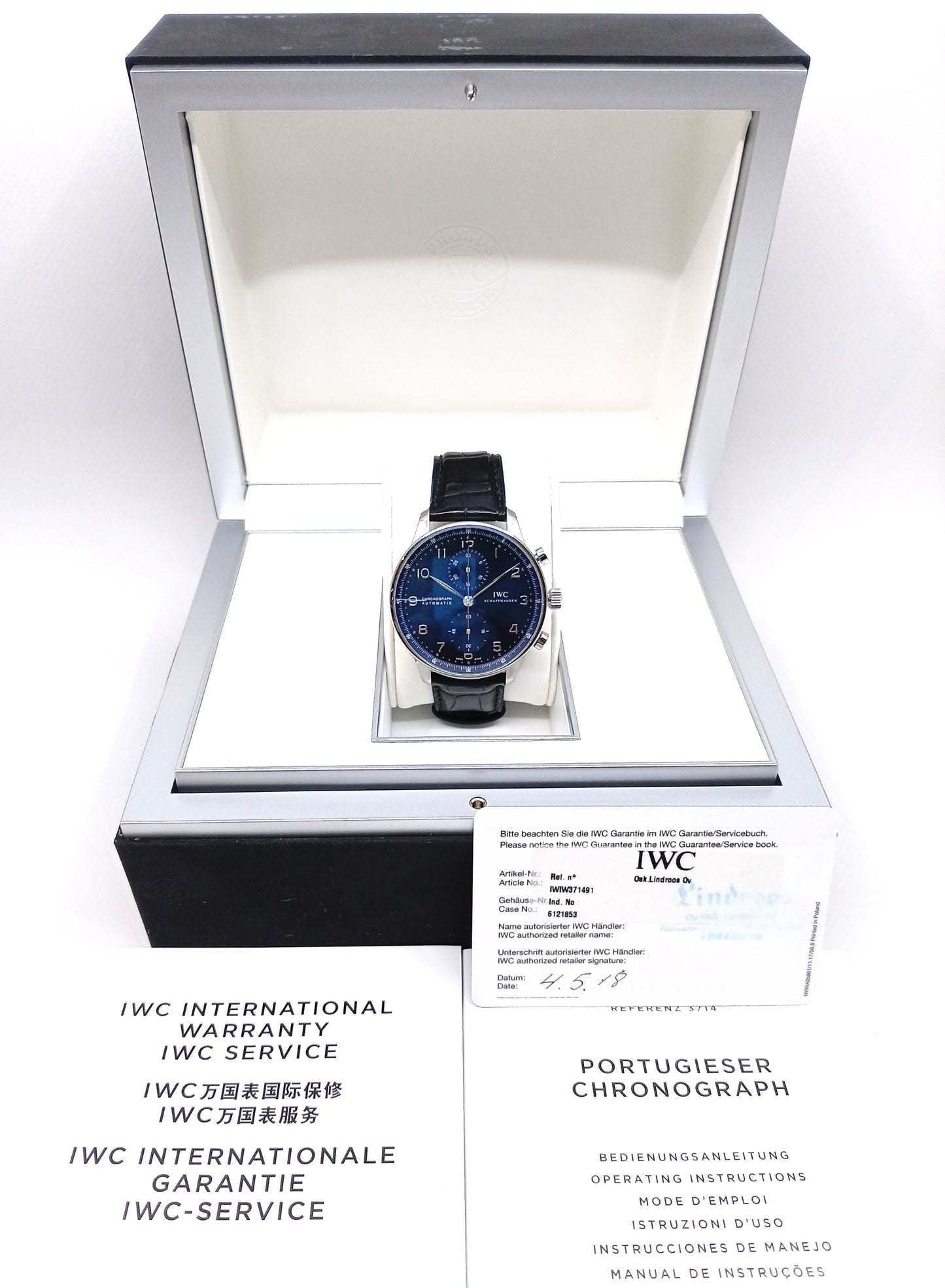 Pre-Owned IWC Portugieser Chronograph