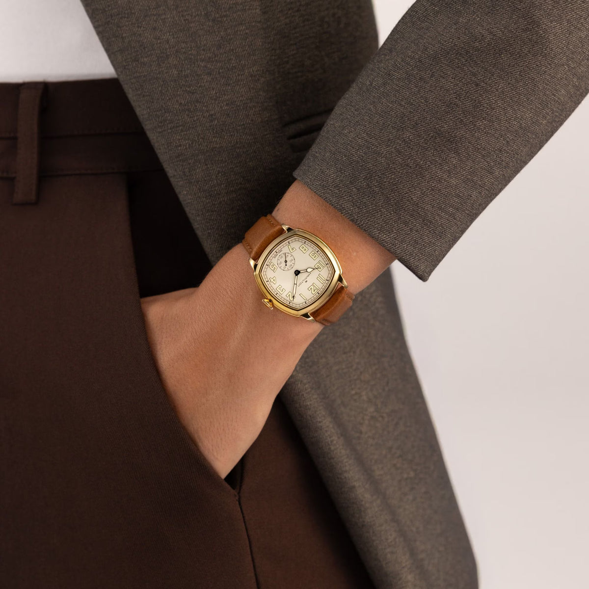 Hamilton American Classic Cushion Mechanical 34mm