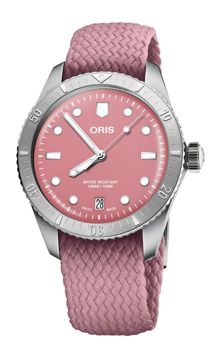 Oris Divers Sixty-Five Cotton Candy