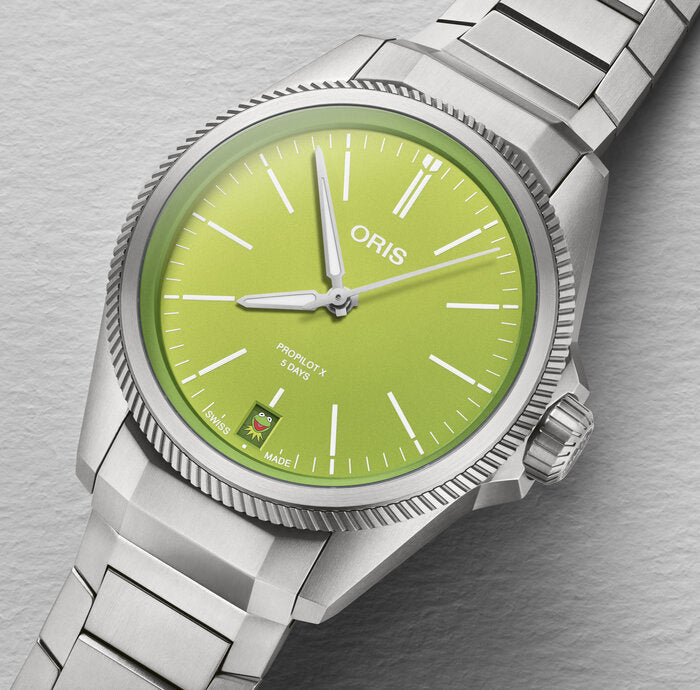 Oris ProPilot X Kermit Edition