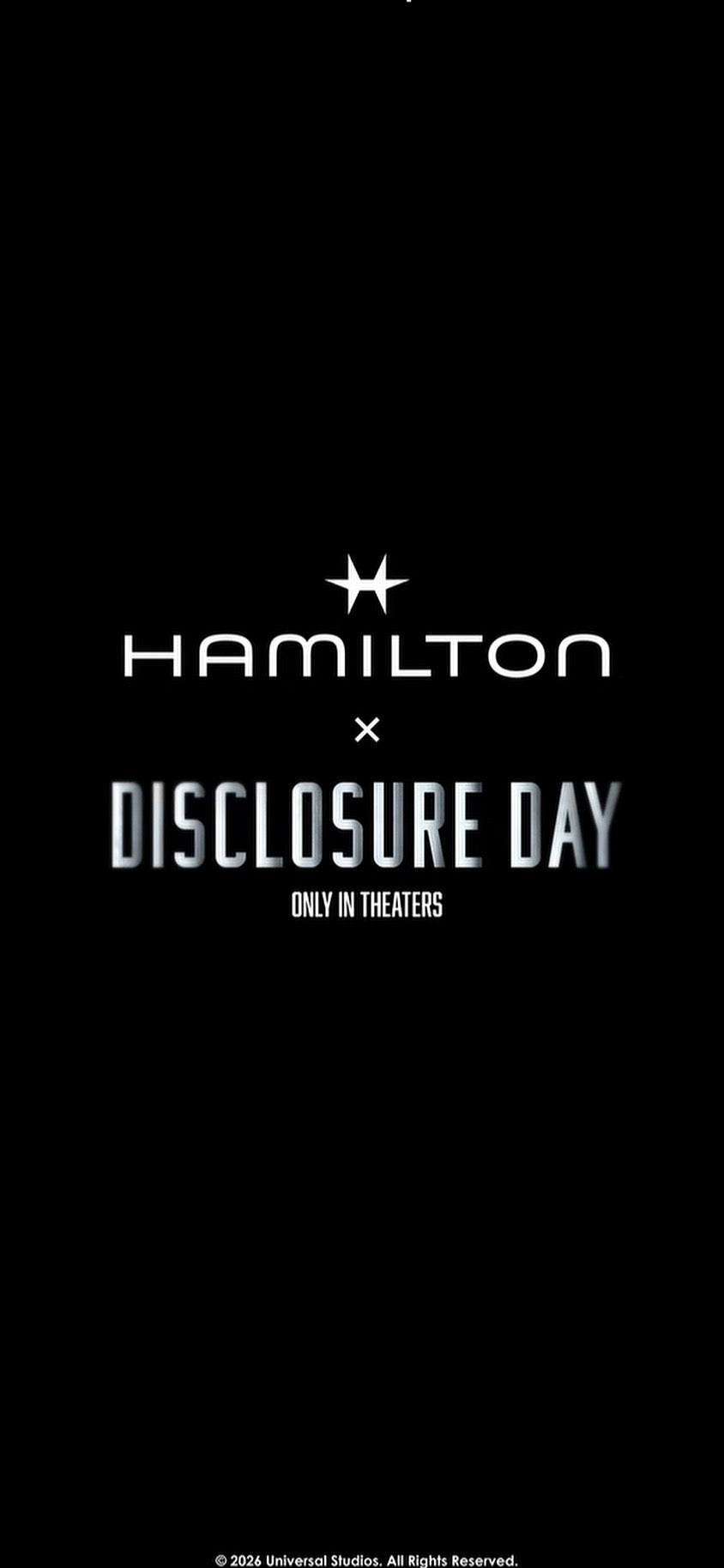 Hamilton X Disclosure Day