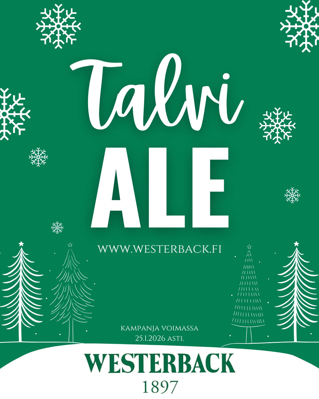 Talviale on täällä!