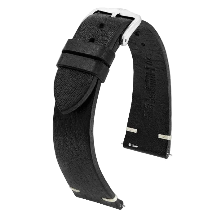 Hirsch Bagnore nahkaranneke musta