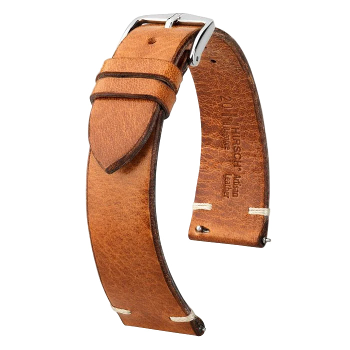 Hirsch Bagnore nahkaranneke kullanruskea