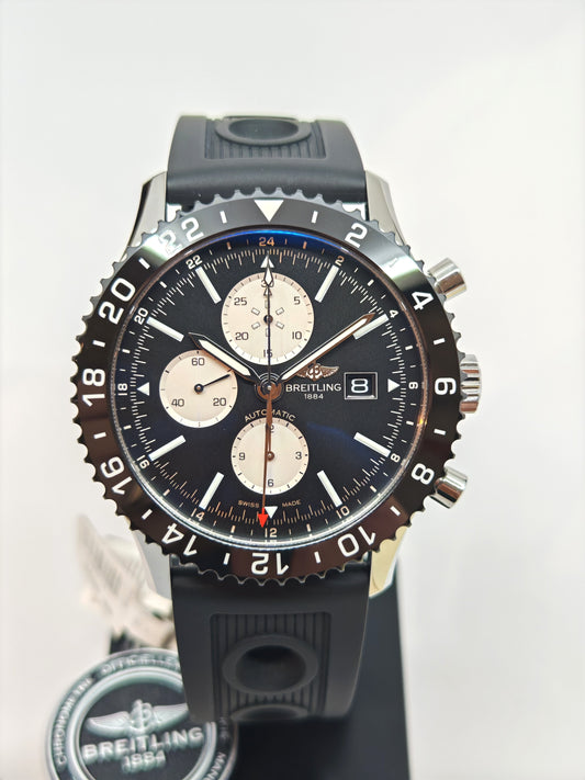 New Old Stock Breitling Chronoliner GMT Chronograph 46