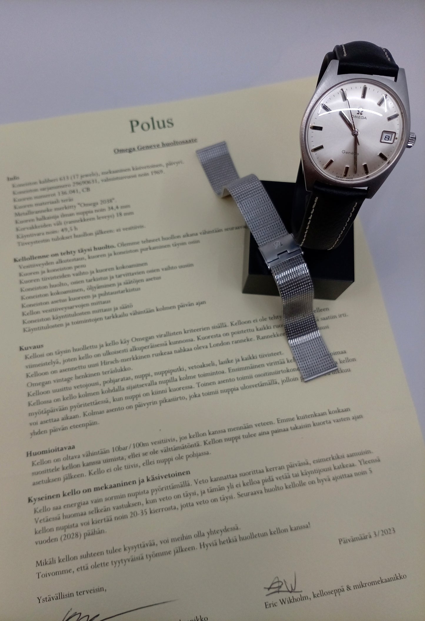 Pre-Owned Omega Geneve