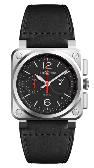 Bell & Ross BR-03 Chrono Black Steel