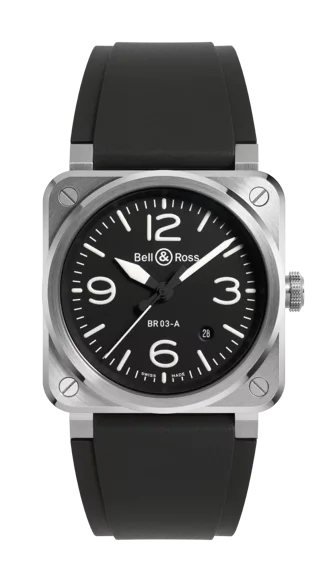 Bell & Ross BR-03 Black Steel