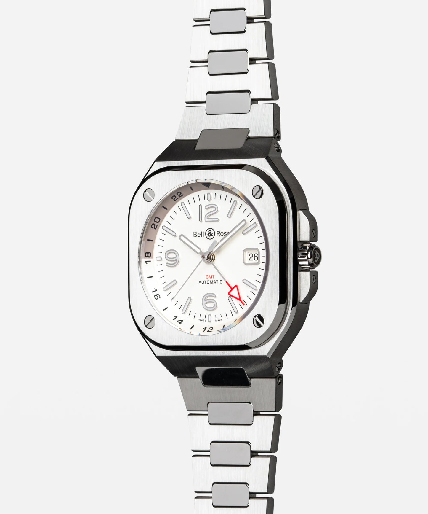 Bell & Ross BR-05 GMT White