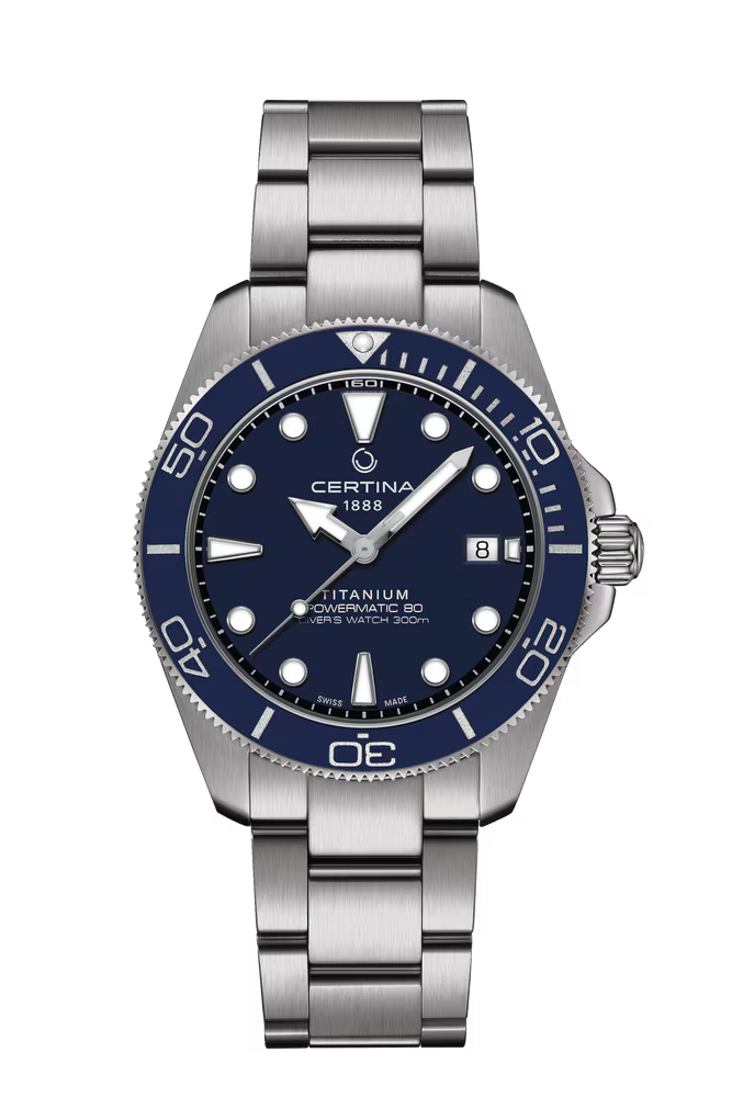 Certina DS Action Diver 40,5 mm Titaani