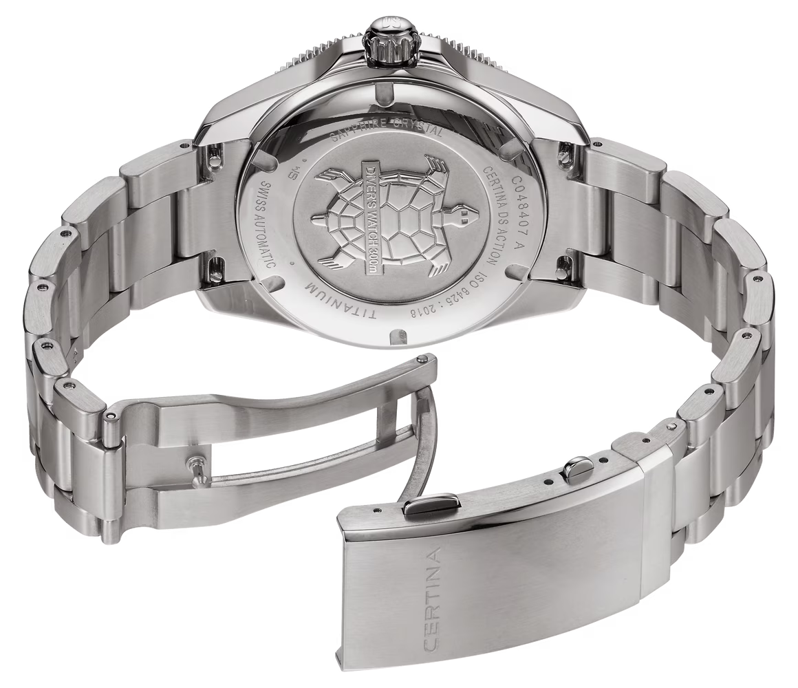 Certina DS Action Diver 40,5 mm Titaani