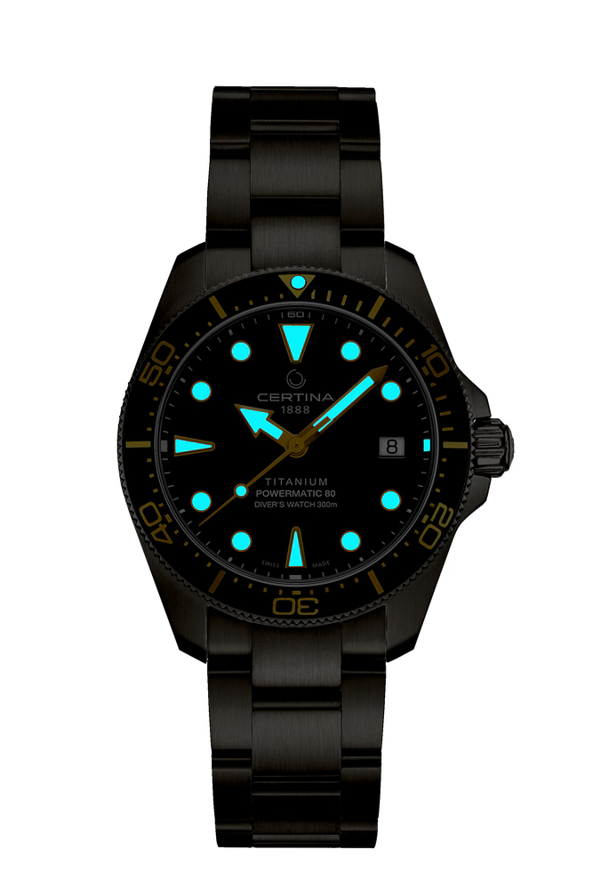 Certina DS Action Diver 38mm Powermatic 80 Titanium