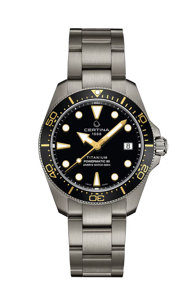 Certina DS Action Diver 38mm Powermatic 80 Titanium