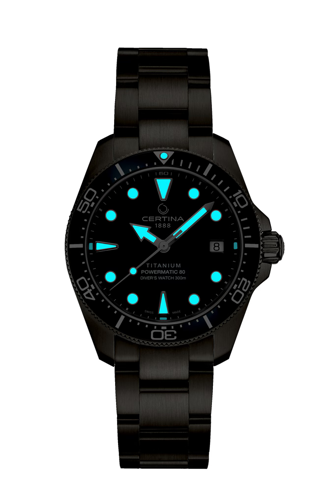 Certina DS Action Diver 38mm Powermatic 80 Titanium