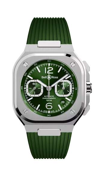 Bell & Ross BR-05 Chrono Green Steel