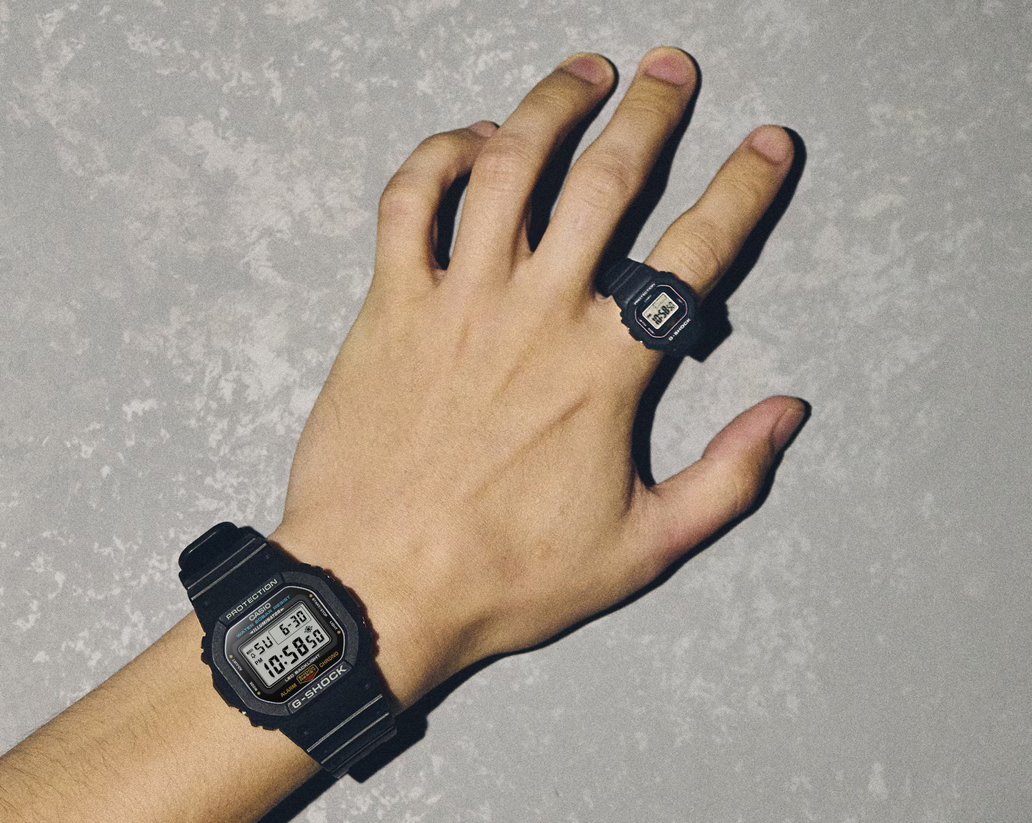 G-Shock Nano sormuskello DWN-5600-1ER