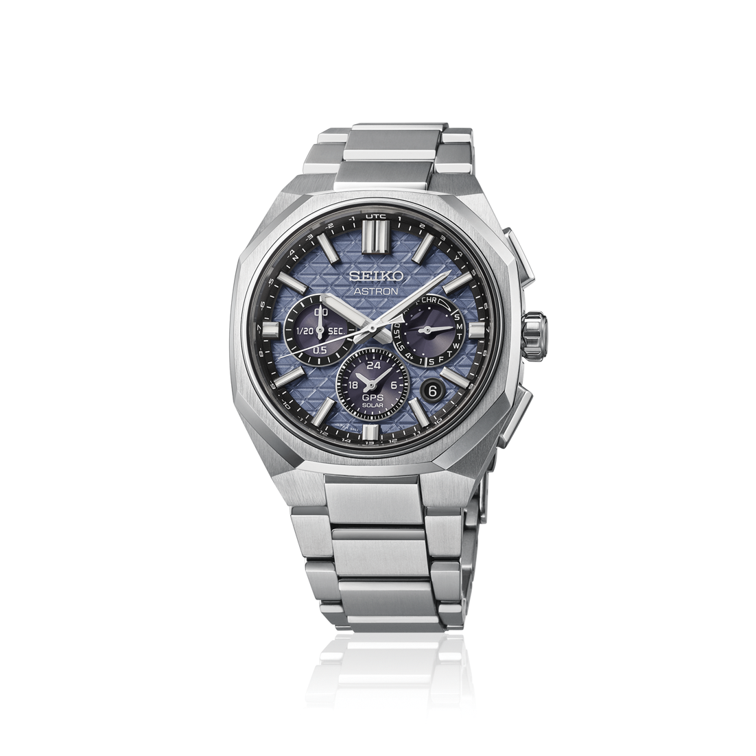Seiko Astron GPS Solar Dual-Time Chronograph HAB001J1