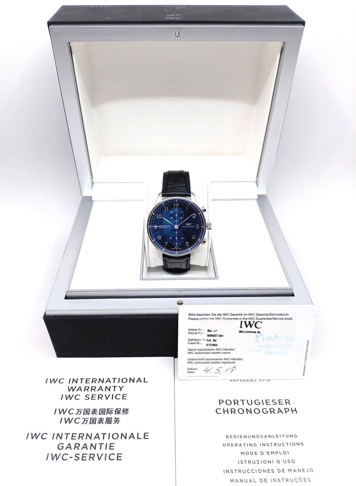Pre-Owned IWC Portugieser Chronograph