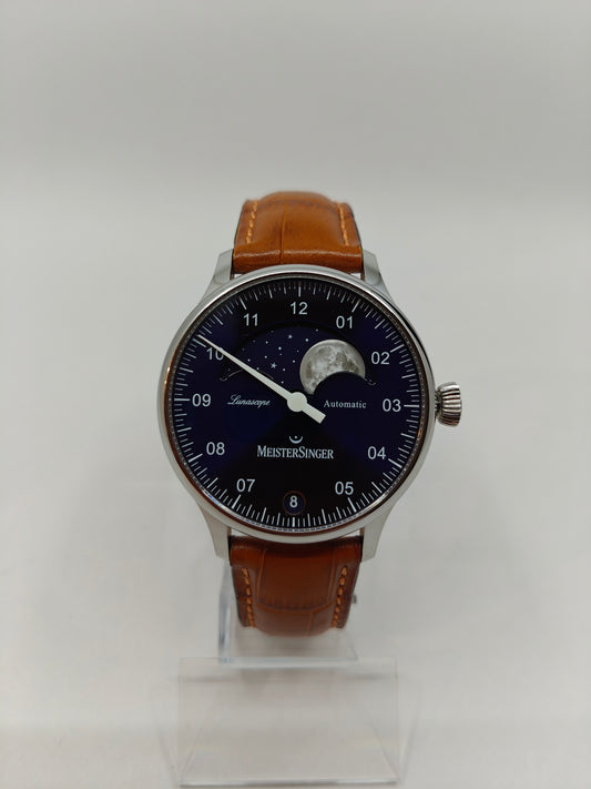 Pre-Owned Meistersinger Lunascope Sunburst Blue