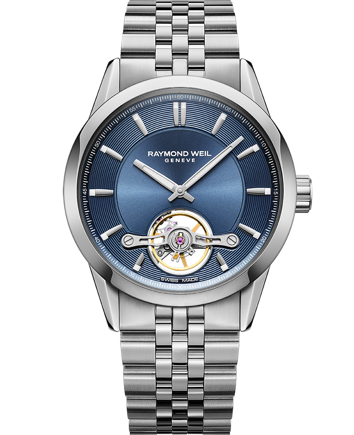 Raymond Weil Freelancer Calibre RW1212 Open Heart Blue