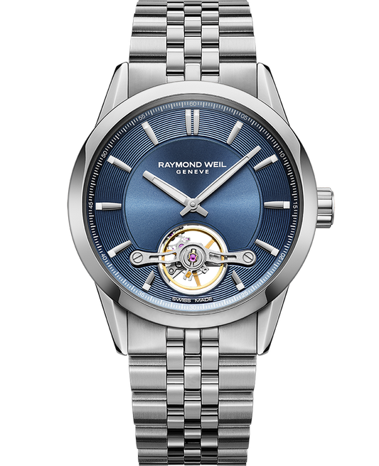 Raymond Weil Freelancer Calibre RW1212 Open Heart Blue