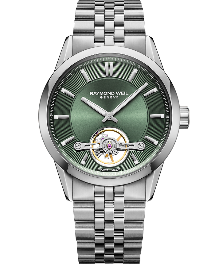 Raymond Weil Freelancer Calibre RW1212 Open Heart Green