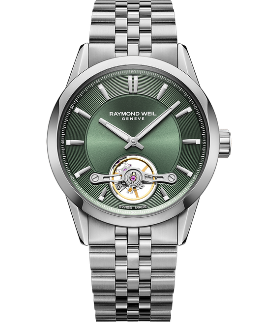 Raymond Weil Freelancer Calibre RW1212 Open Heart Green