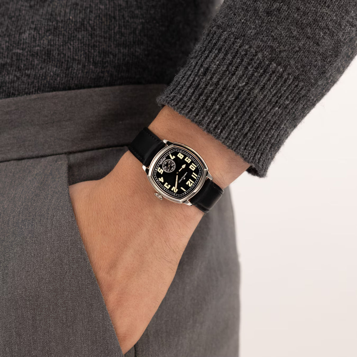 Hamilton American Classic Cushion Mechanical 34mm