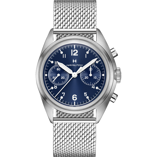 Hamilton Khaki Aviation Pilot Pioneer Mechanical Chrono