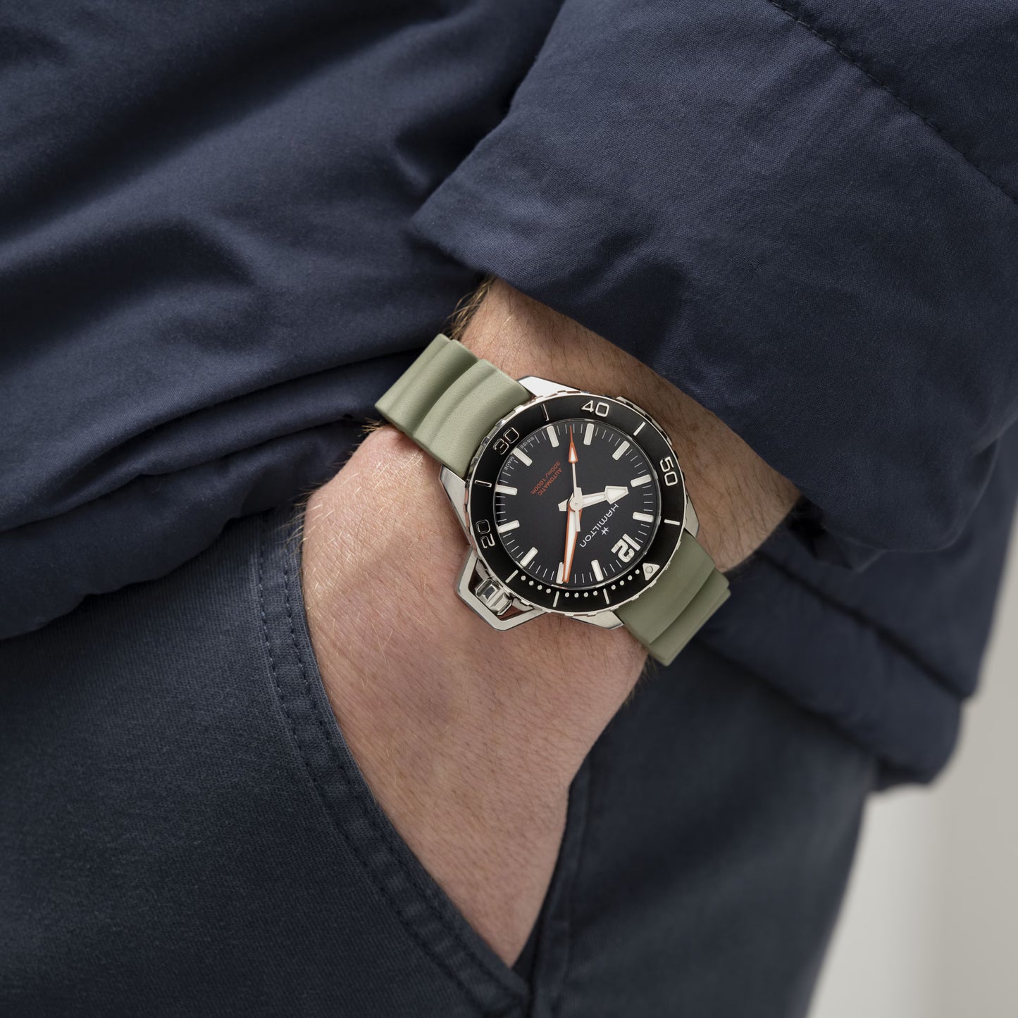 Hamilton Khali Navy Frogman Auto